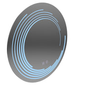 Mirror LED Round 60cm Lira Verità Touch system Dimable Defrition