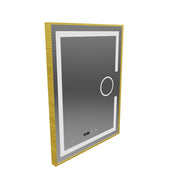 Mirror LED rectangular 50x70cm ECLAT MOTIONGLOW MARCELLO DISPUTS & TERMETER LUBA COSMETICA DIMABIL