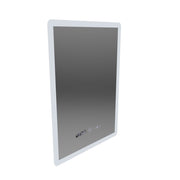 Rectangular LED Mirror 50x70cm Zampa Sensor Motionglow Marcello Clock Defrition System & Dimable Thermometer