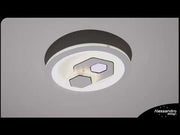 KATHLEEN LED chandelier, 16W, Warm/Neutral/RGB light, White