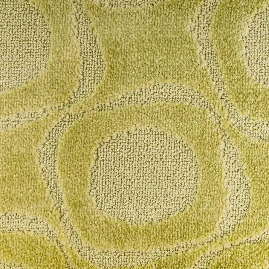 Set of 3 Bath Mats, 50x40 cm, Green, Non-Slip