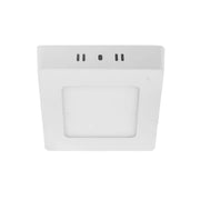 Applied LED spot, 6W, 2700K, Metal, White