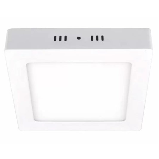 Square LED Spot, Surface Mounted, 24W=200W, 6400K, Cold Light