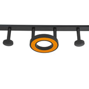 Towel Rack and Bathroom Accessories Black Orange GJ619