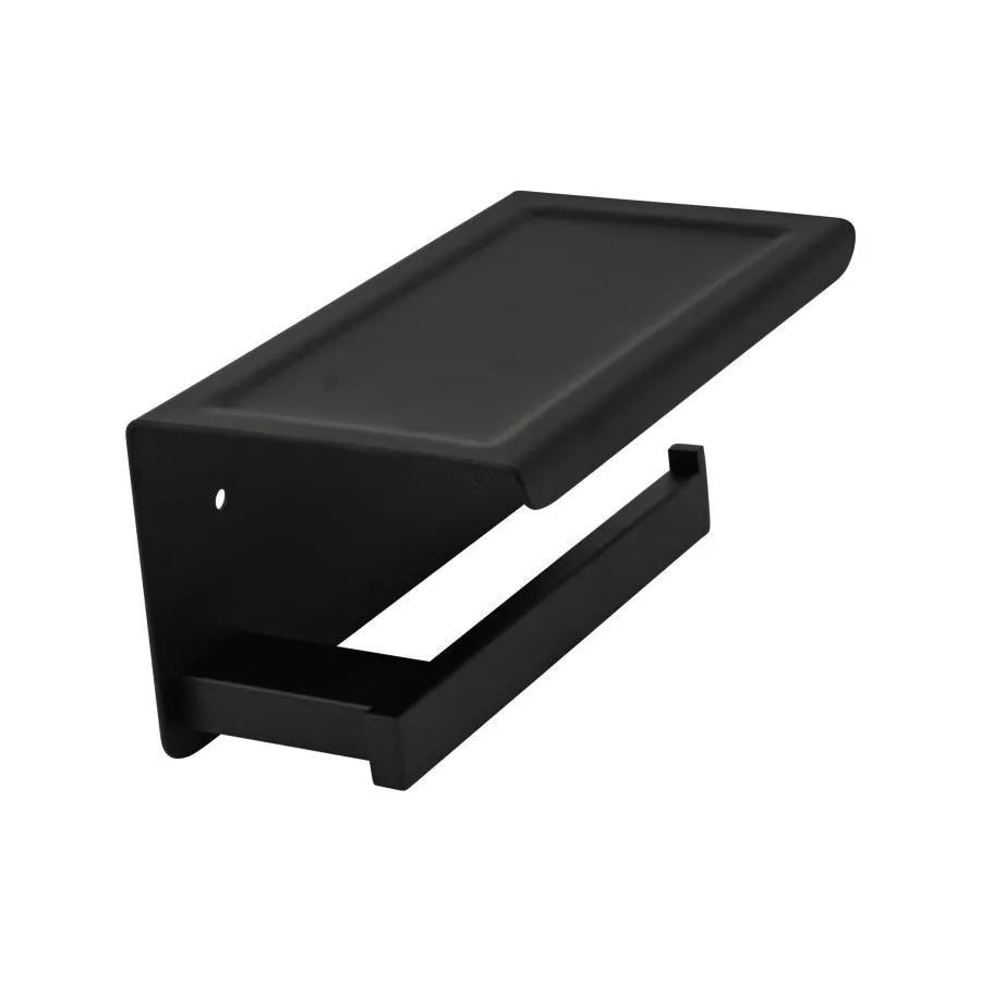 Toilet Paper Holder with Phone/Perfume Holder Black GJ610