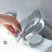 Soap Dish with Drain, Plastic, 14*13*8 cm, Pink