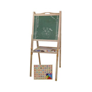 Multifunctional Double School Board, 9 Pieces, Wood and Cardboard