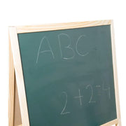 Multifunctional School Board for Painting, 12 Colored Chalks, Wood and Plastic