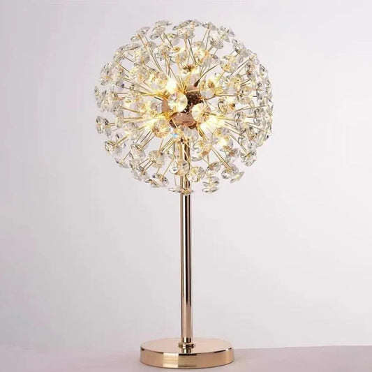 MINUET Crystal Lamp 6x G9, Shiny Gold