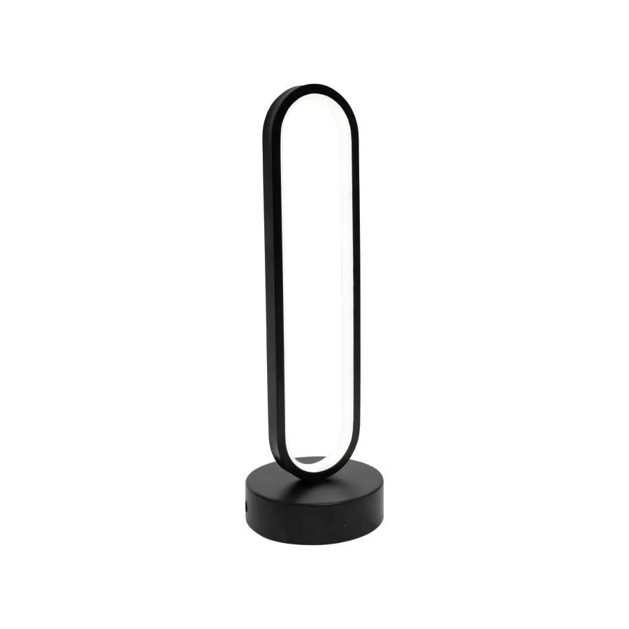 Creatoris LED Floor Lamp, 30W, Cold/Warm/Neutral Light, Metal and Acrylic, Black