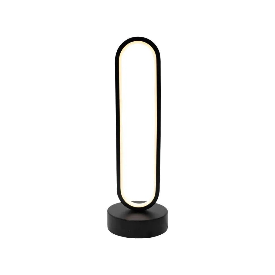 Creatoris LED Floor Lamp, 30W, Cold/Warm/Neutral Light, Metal and Acrylic, Black