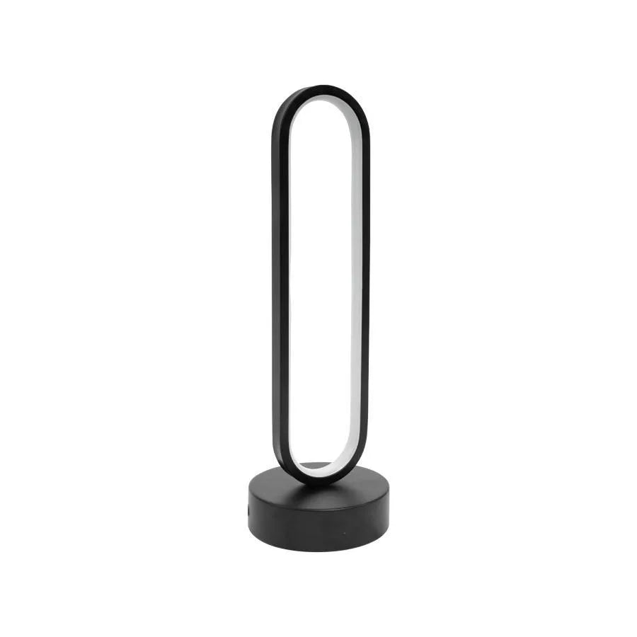 Creatoris LED Floor Lamp, 30W, Cold/Warm/Neutral Light, Metal and Acrylic, Black