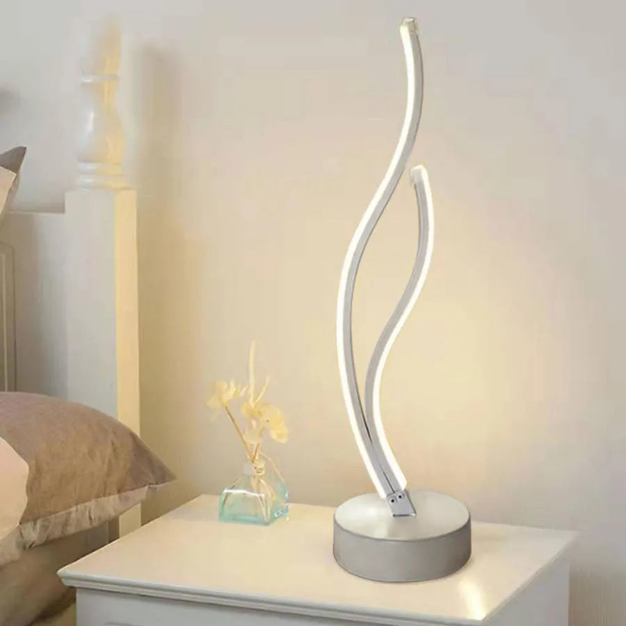 Minos LED Floor Lamp, 48W, Cold/Warm/Neutral Light, Metal and Acrylic, White