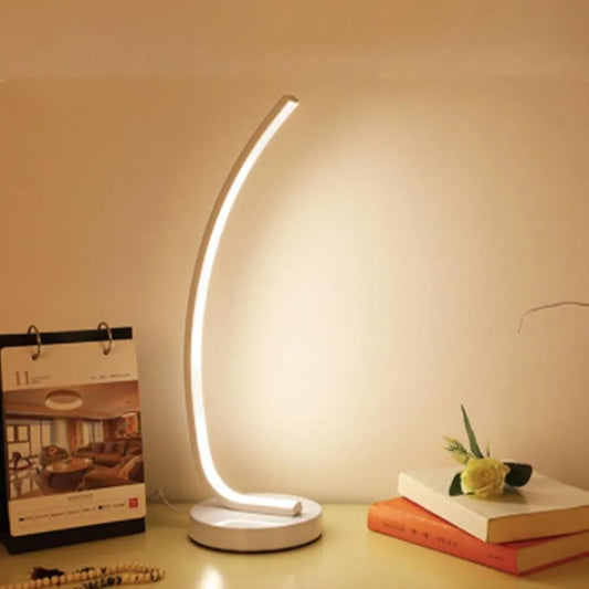 Nemesis LED Floor Lamp, 28W, Cold/Warm/Neutral Light, Metal and Acrylic, White