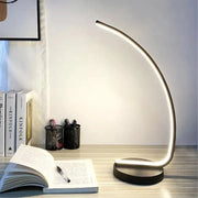 Nemesis LED lamp, 10W, cold/hot/neutral light, metal and acrylic, black