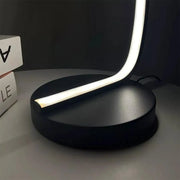 Nemesis LED lamp, 10W, cold/hot/neutral light, metal and acrylic, black