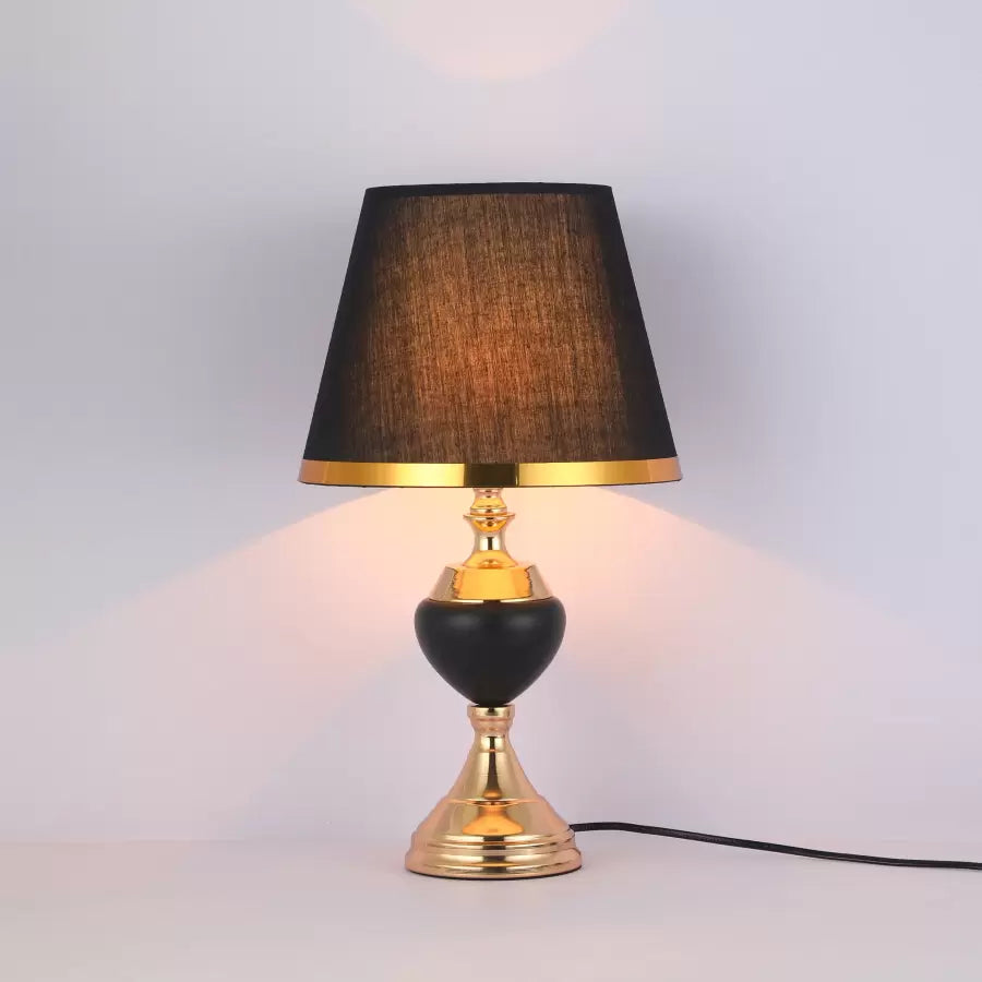 Mackenzie Lamp 1x E27 Black Gold