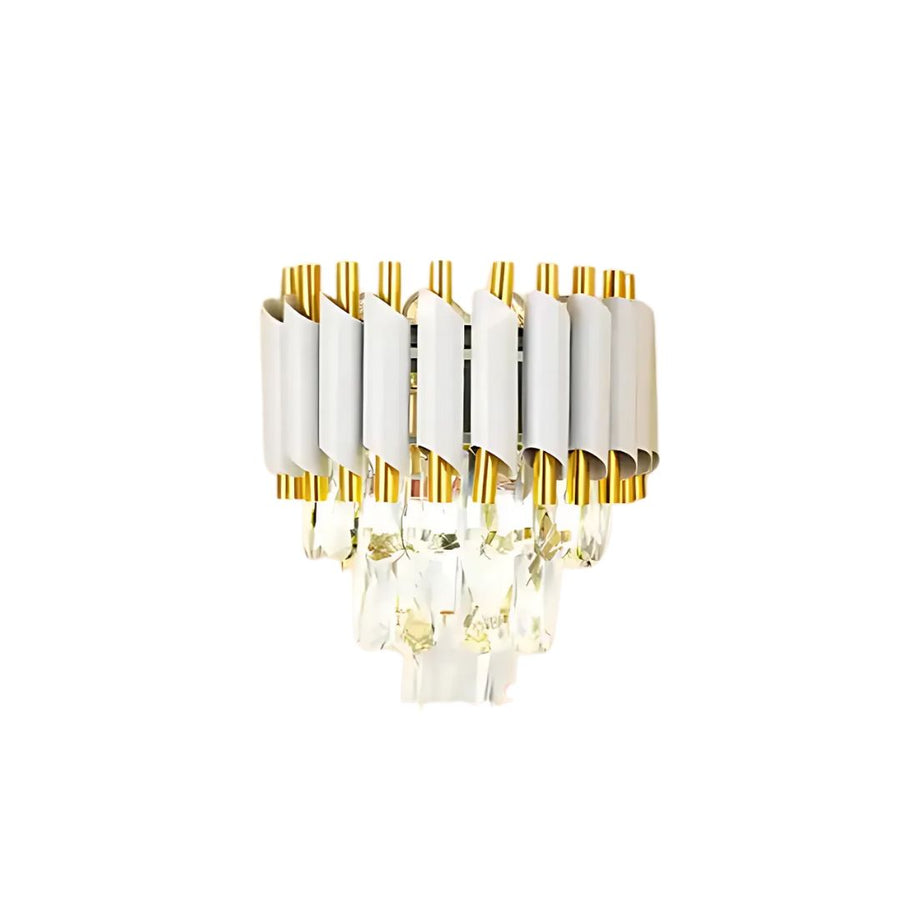 VERSAILLES Piccolo Crystal Chandelier Light, 2xE14, White