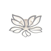 LED Chandelier with Remote Control LILY 5 Elements Cold/Warm/Neutral Light 66W Dimmable White