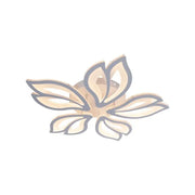 LED Chandelier with Remote Control LILY 5 Elements Cold/Warm/Neutral Light 66W Dimmable White