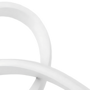 VERTEX Infinitum LED Chandelier, 42W, 2 Circles, Cold/Warm/Neutral Light, White