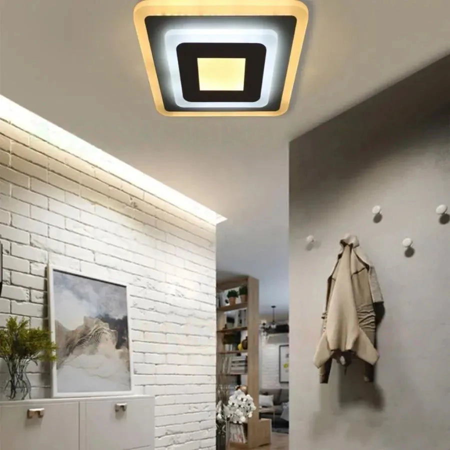 LED chandelier MORNIKA, 14W, Neutral light, White