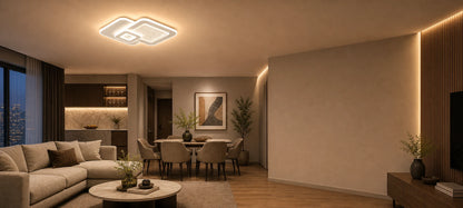 SQUARE 57W LED chandelier, 3 Squares, Cold/Warm/Neutral light, White - 01_LL647-300P.png