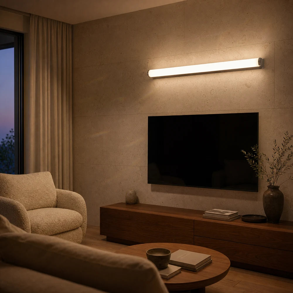 Bathroom LED wall light, GARDA, 10W, linear, Warm/Neutral/Cold light, Chrome - 02_AB103-60CH.png