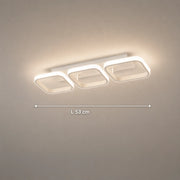 LED Chandelier VERTEX 34W, 3 Squares, Linear, Cold/Warm/Neutral light, White - 02_LL770-3WH.png