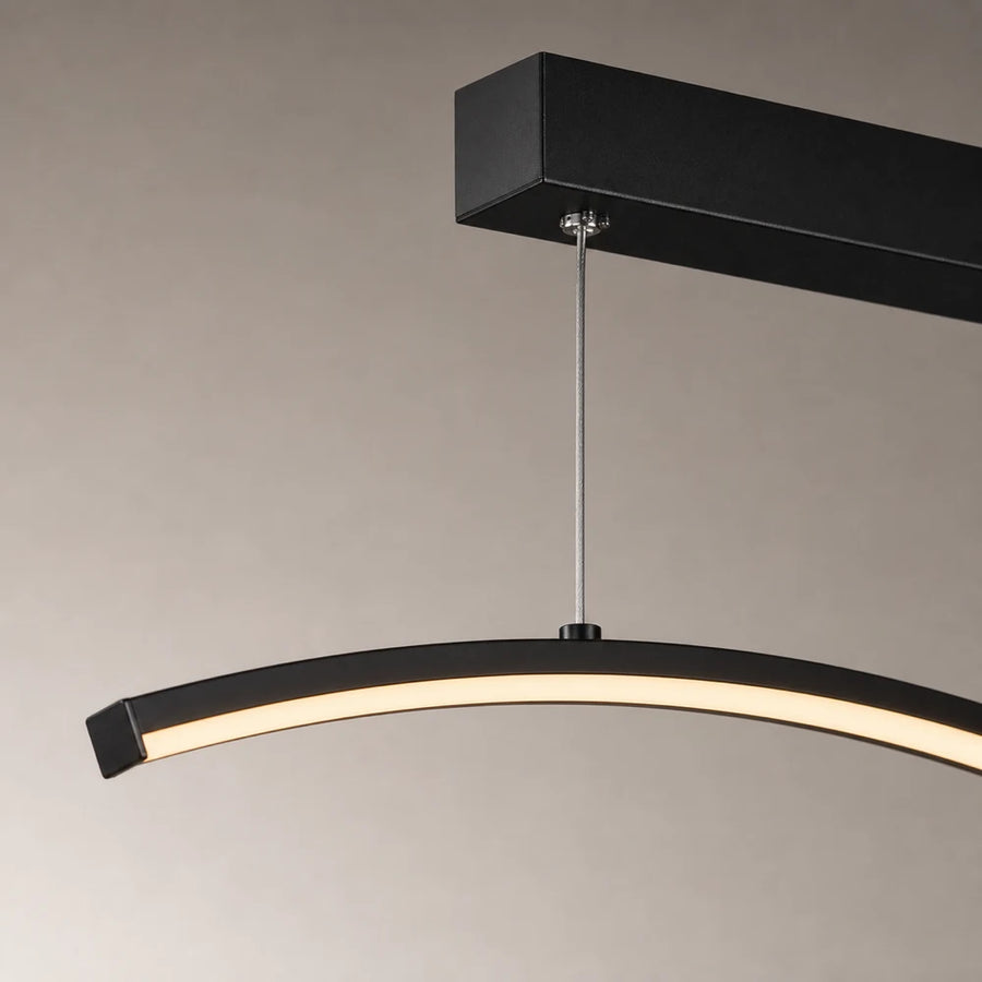 Lustra LED cu telecomanda FLUIRA, 52W, lumina Rece/Calda/Neutra, Dimabila, Negru - 02_LT103BK.png