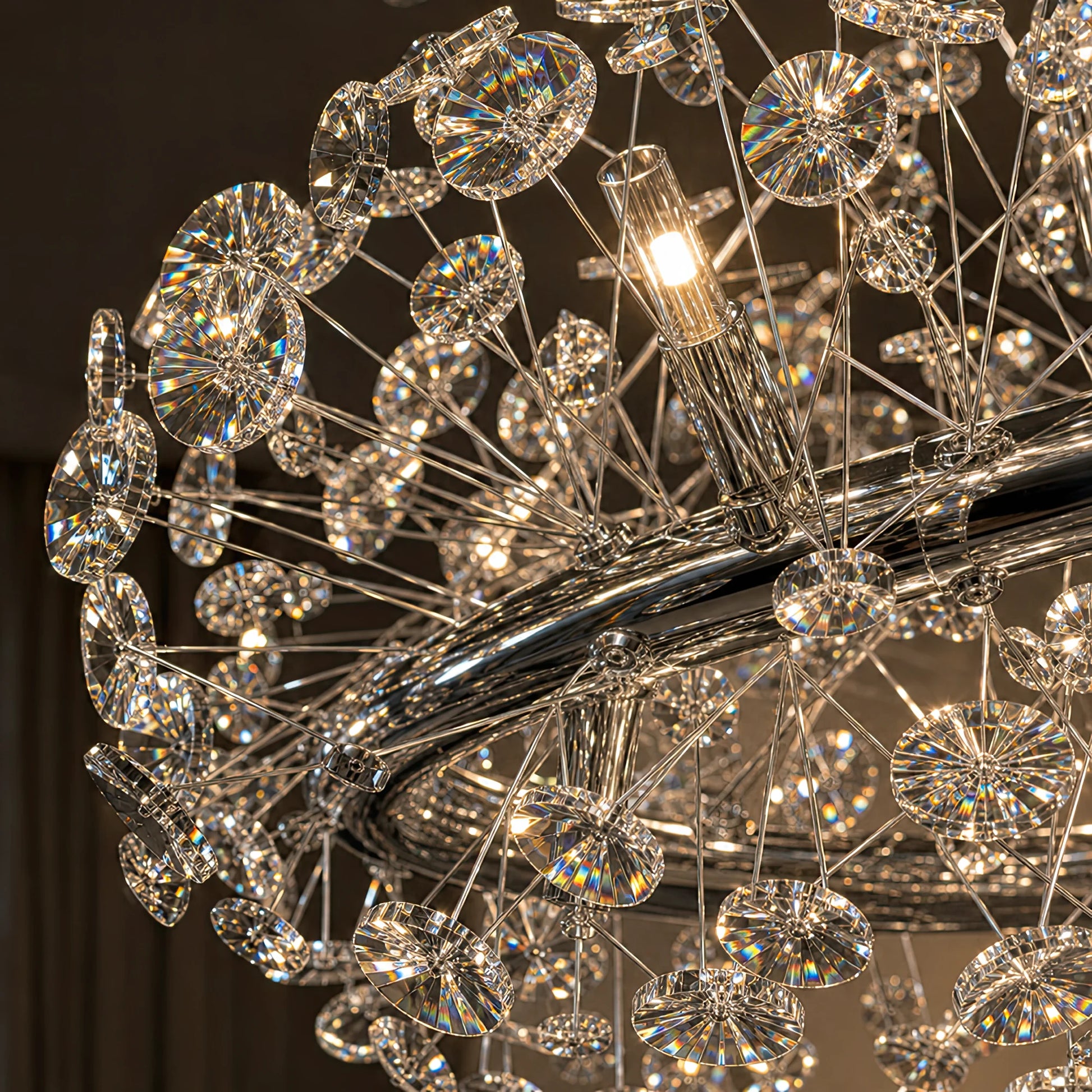 Crystal Chandelier SEGOVIA Magno 12x E14, Diameter 60cm, Shiny Chrome, Adjustable Height - 03_CC130-600CH.png