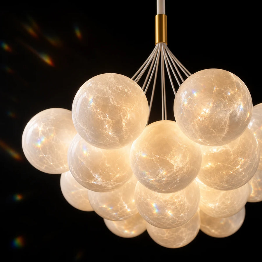 Lustra MODERNA, tip Pendul, LOFT Bagliore, Glob, 7xE27, Inaltime Reglabila, Auriu - 03_LC816-7GD.png