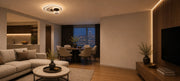 LED chandelier with HELIOX crystal, 37W, 4 Circles, Cold/Warm/Neutral light, Black - 03_LL653-300BK.png