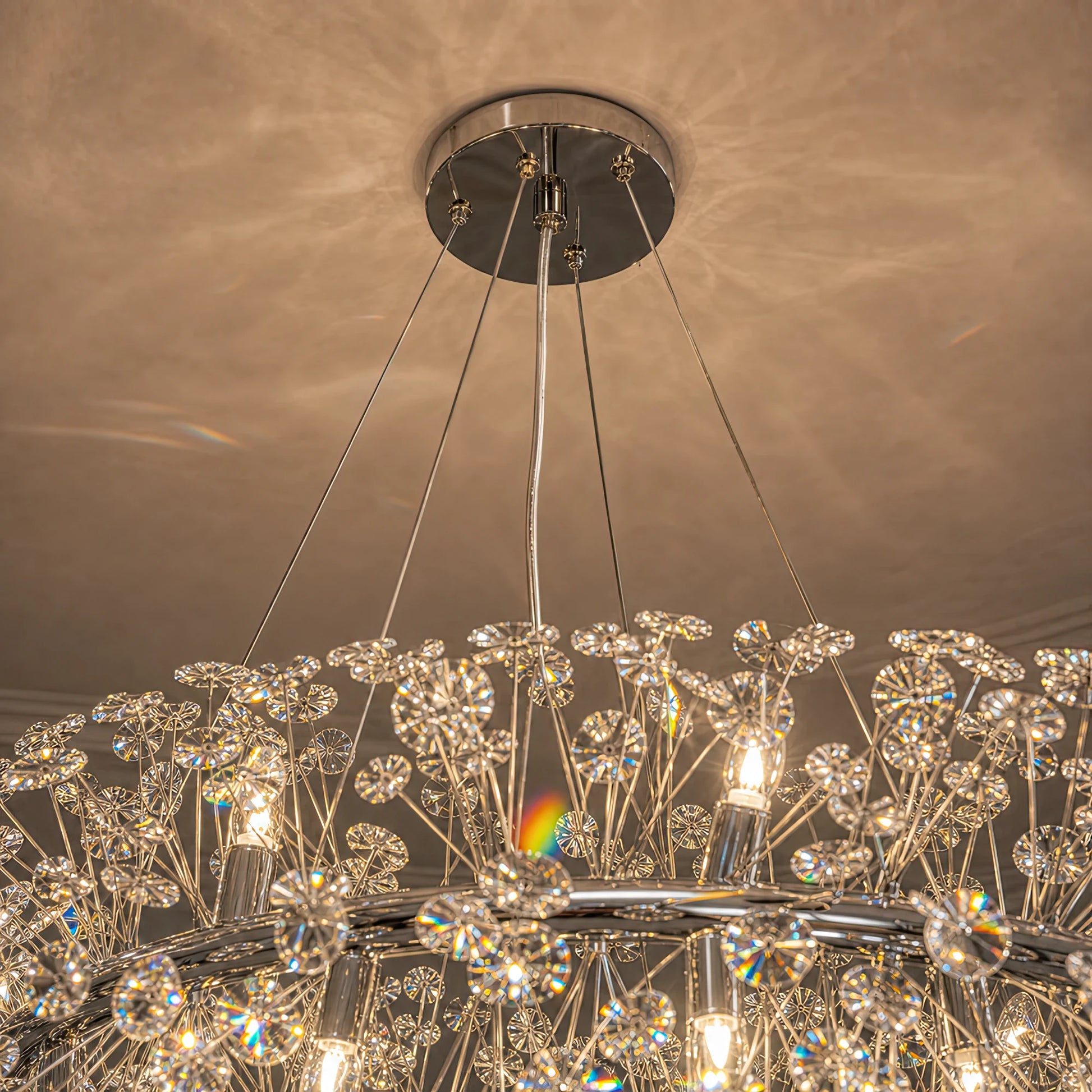Crystal Chandelier SEGOVIA Magno 12x E14, Diameter 60cm, Shiny Chrome, Adjustable Height - 04_CC130-600CH.png