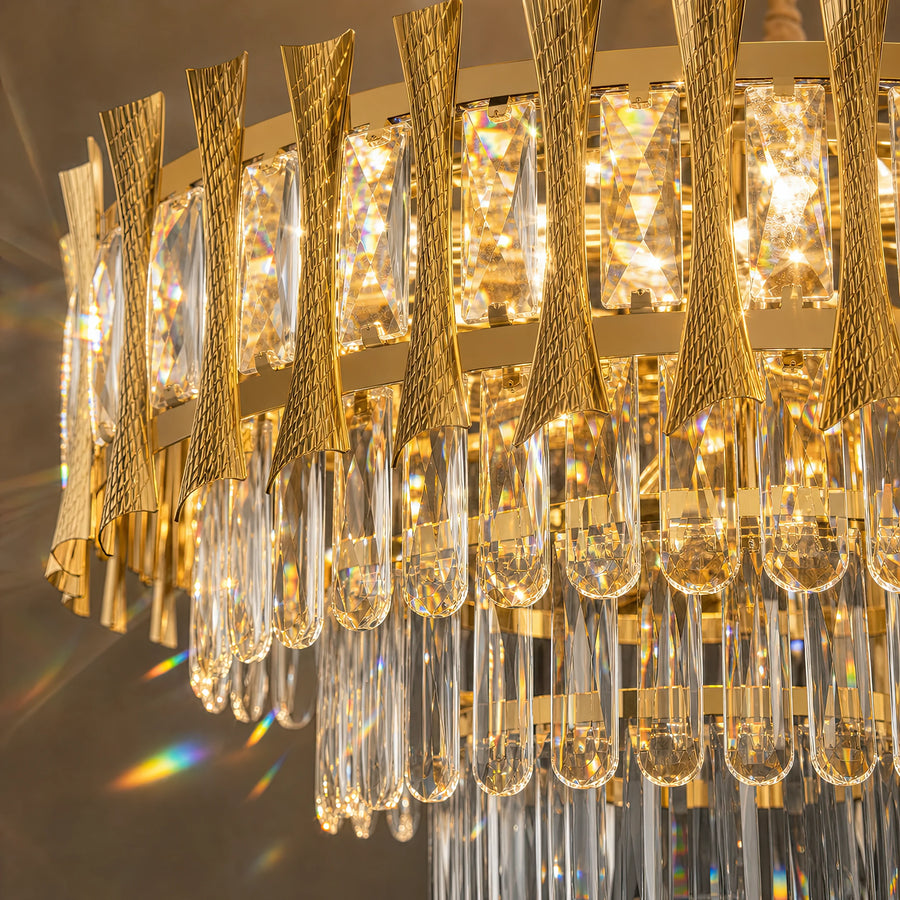 Crystal Chandelier HAMPTON Nobile 5xE14, Diameter 40cm, Shiny Gold, Adjustable Height - 04_CC8926-400GDT.png