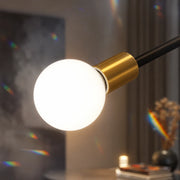 Gentile Modernist Chandelier, 4x E27, Black and Gold, Modern Design - 04_LC362-4BKGD.png