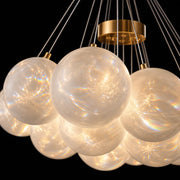 MODERN LOFT Chandelier Bagliore, Globe, 9xE27, Adjustable Height, Gold - 04_LC816-9GD.png