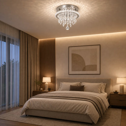 Alberico Round LED Chandelier, 17W, Cold/Warm/Neutral Light, Crystal, Shiny Chrome - 04_LL010.png