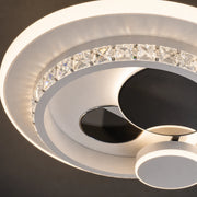 LED chandelier with HELIOX crystal, 37W, 4 Circles, Cold/Warm/Neutral light, Black - 04_LL653-300BK.png