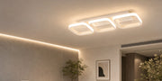LED Chandelier VERTEX 34W, 3 Squares, Linear, Cold/Warm/Neutral light, White - 04_LL770-3WH.png