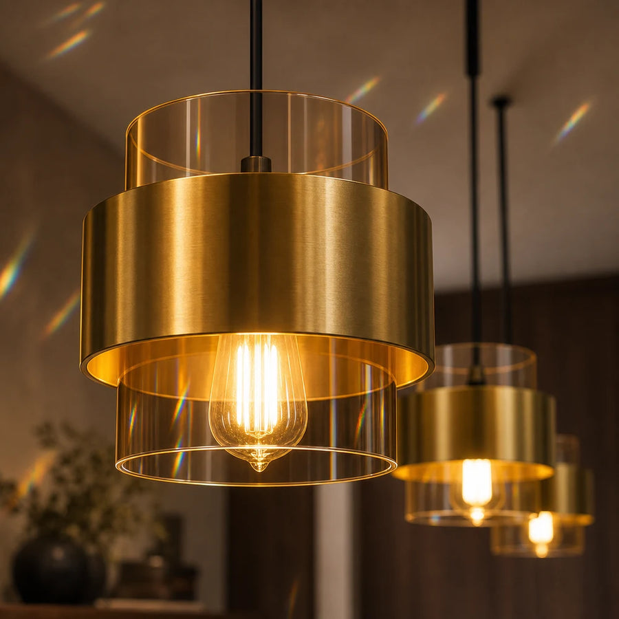 Suspended Chandelier LC866/3LTN, 3XE27, Adjustable Height, Glass and Metal - 03_LC866-3LTN.png