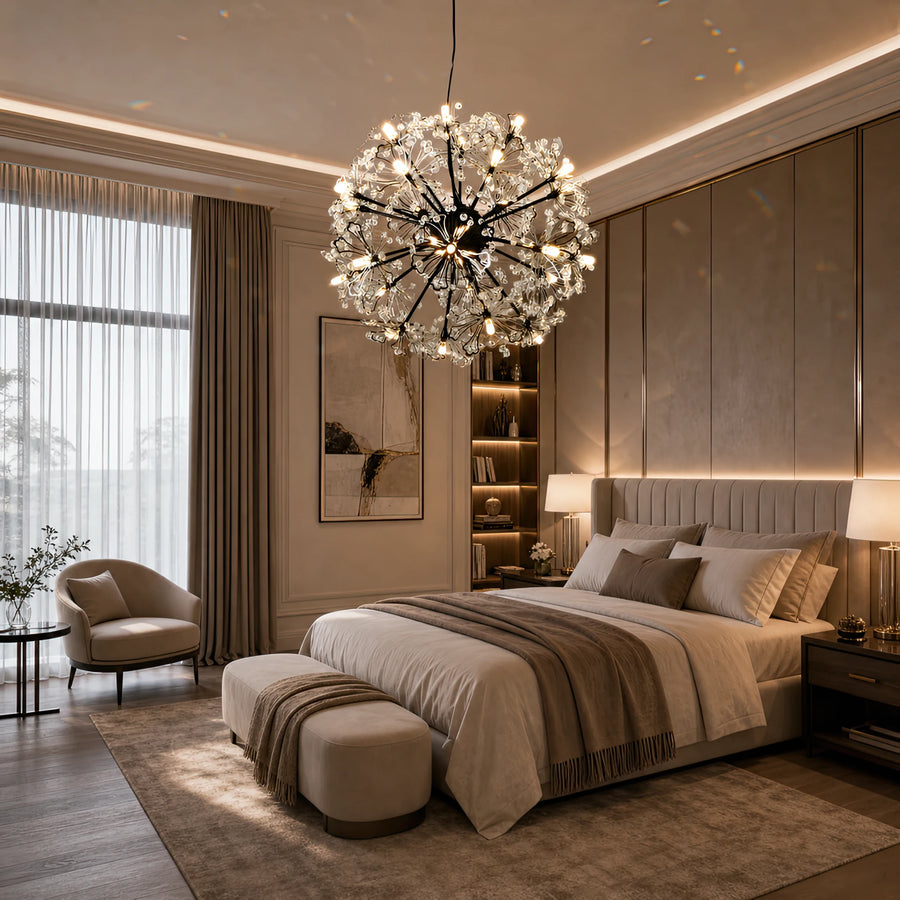 PETERHOF Crystal Chandelier Elegance, Ø50cm, 18x G4, Diameter 49cm, Black - 05_CC167-400BK.png