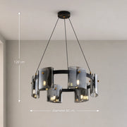 Candelabru Modern, Valmontreux Largo, 6xG9, Diametru 60cm, Negru, Inaltime Reglabila - 05_CM360-600BK.png