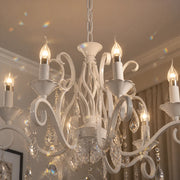 DELLI SANTI Chandelier 6xE14, Diameter 52cm, White, Adjustable Height - 05_LC130-6WH.png