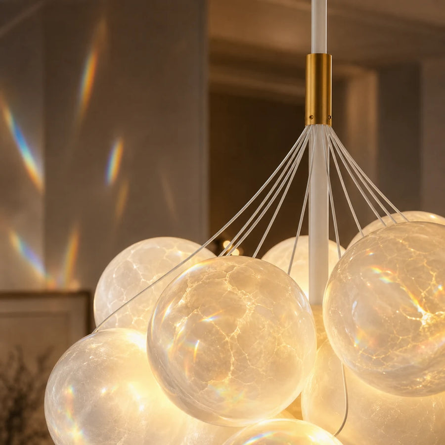 Lustra MODERNA, tip Pendul, LOFT Bagliore, Glob, 7xE27, Inaltime Reglabila, Auriu - 05_LC816-7GD.png
