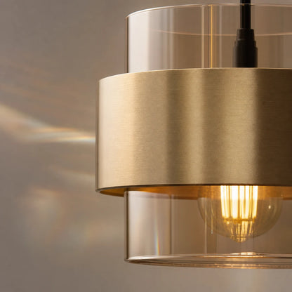 Suspended Chandelier LC866/1TN, 1XE27, Adjustable Height, Glass and Metal - 05_LC866-1TN.png