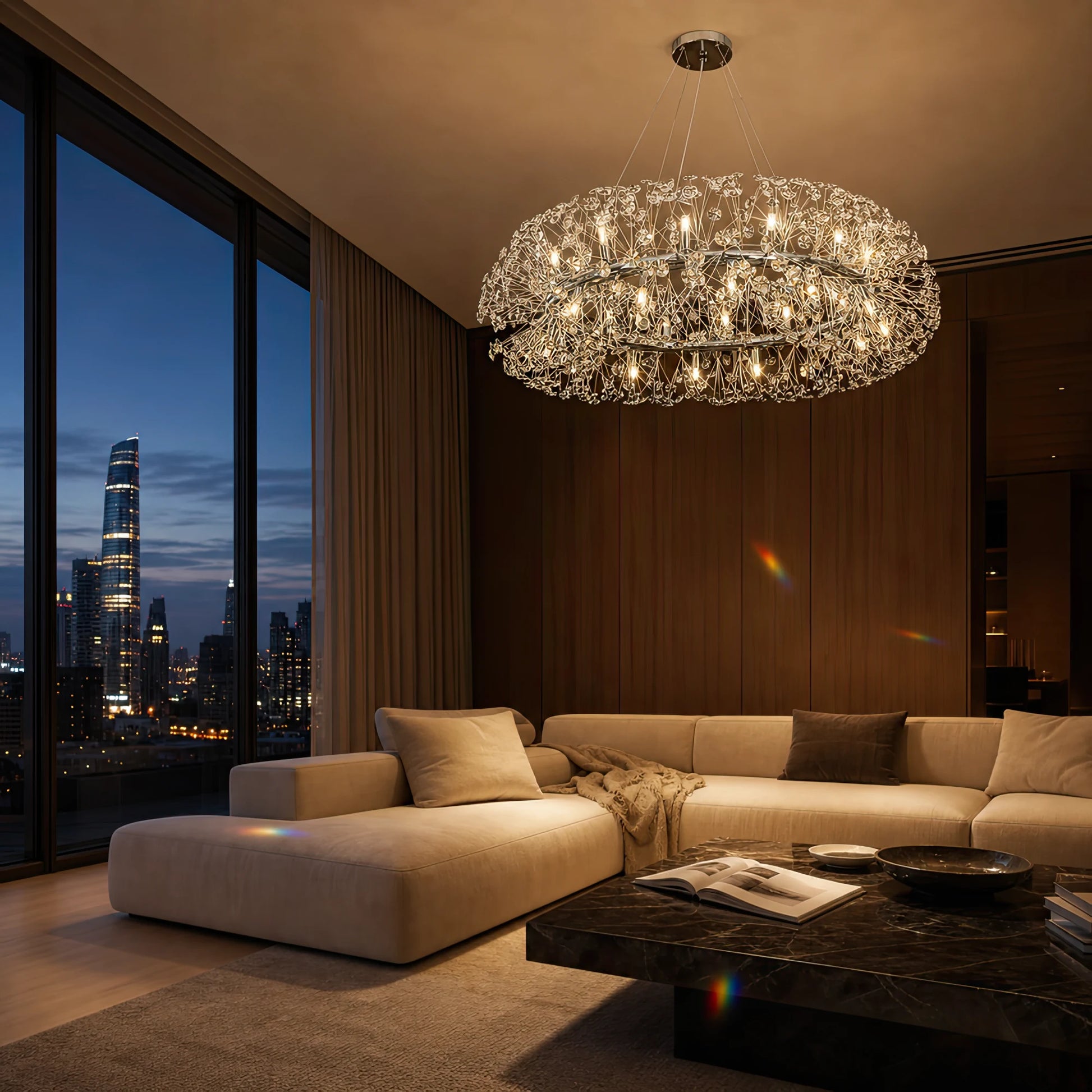 Crystal Chandelier SEGOVIA Magno 12x E14, Diameter 60cm, Shiny Chrome, Adjustable Height - 06_CC130-600CH.png