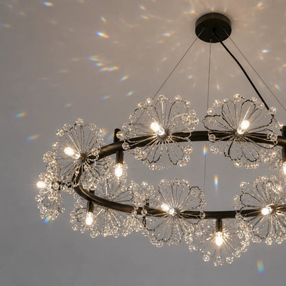 PETERHOF Magno Crystal Chandelier, Diameter 62cm, 20X G4, Black, Adjustable Height - 06_CC167-600BK.png