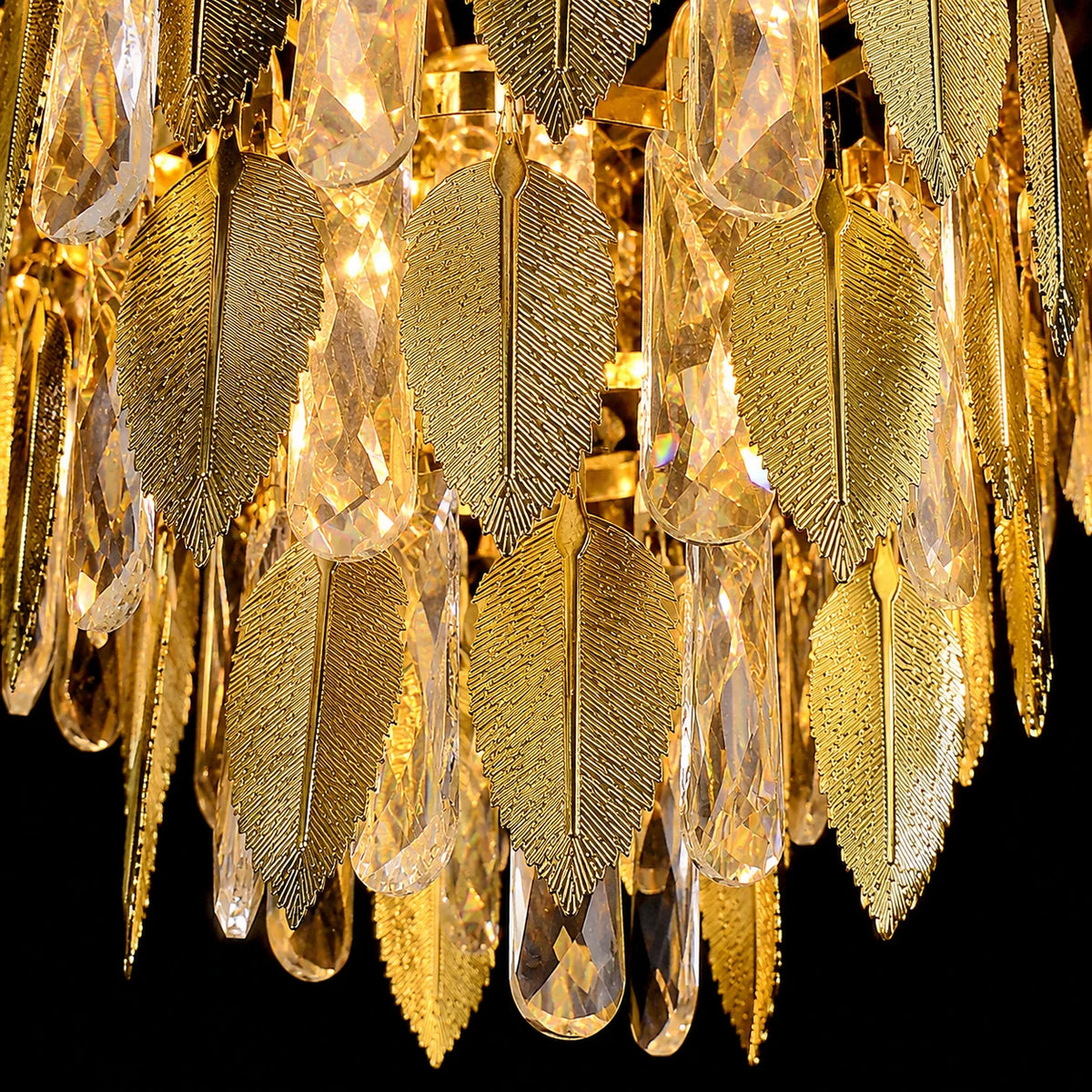 Crystal Chandelier VENARIA 8x E14, Diameter 50cm, Shiny Gold, Adjustable Height - 06_CC8052-500GD.png