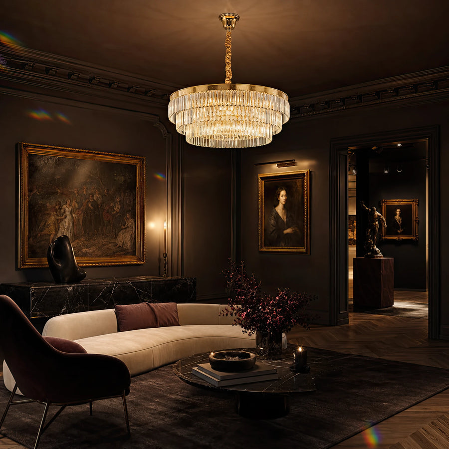 Candelabru Cristal CHAMBORD Nobile 5xE14, Diametru 38cm, Auriu Mat - 06_CC930-400GD.png